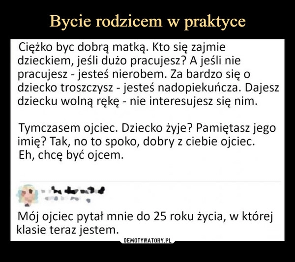 
    Bycie rodzicem w praktyce