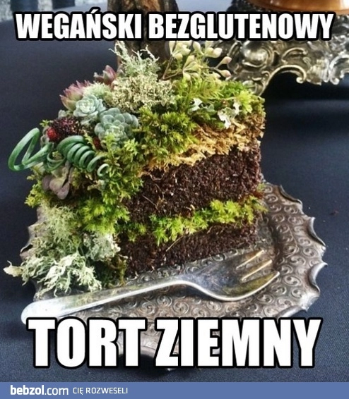 
    Wegański bezglutenowy tort