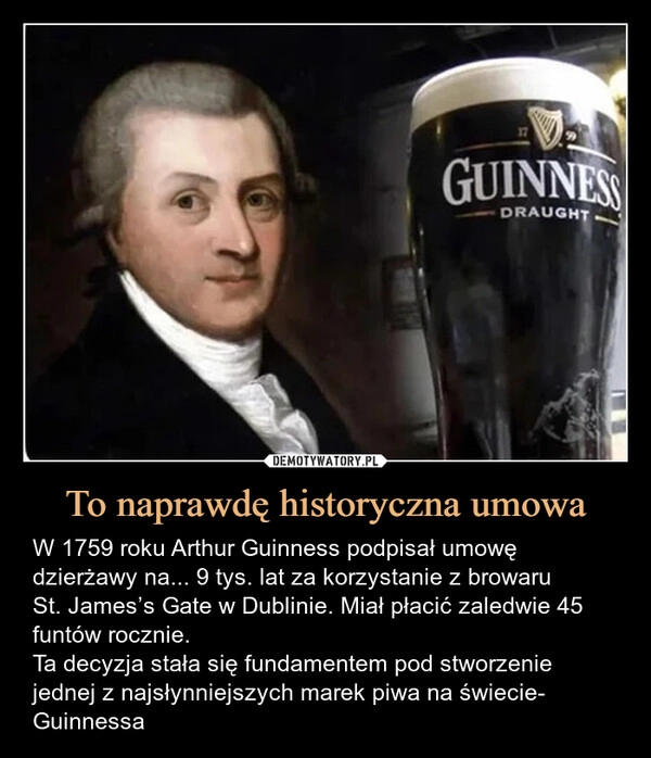 
    To naprawdę historyczna umowa