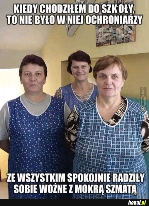 
    Za moich czasów