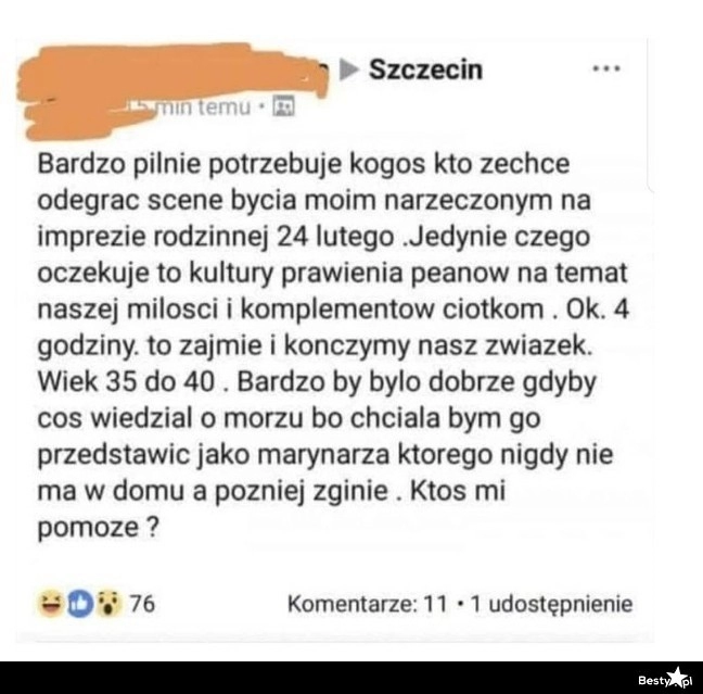 
    W poszukiwaniu fałszywego narzeczonego 