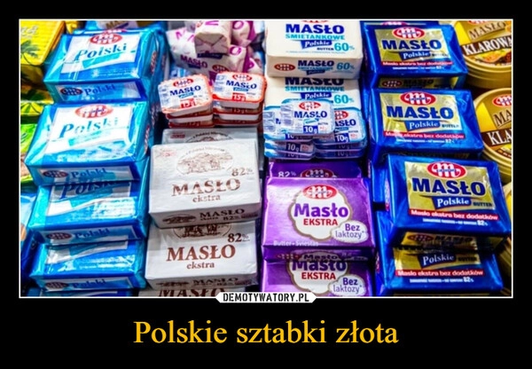 
    Polskie sztabki złota