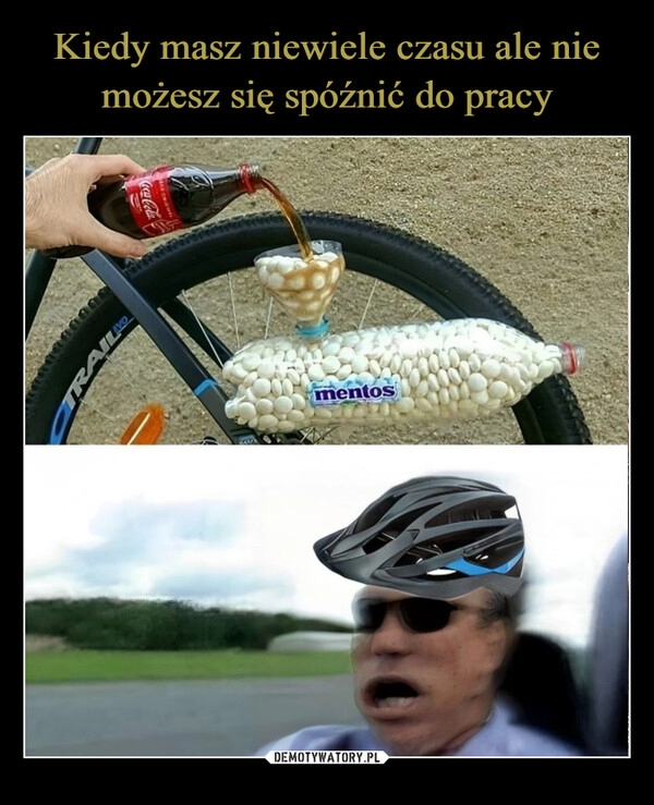 
    Kiedy masz niewiele czasu ale nie możesz się spóźnić do pracy