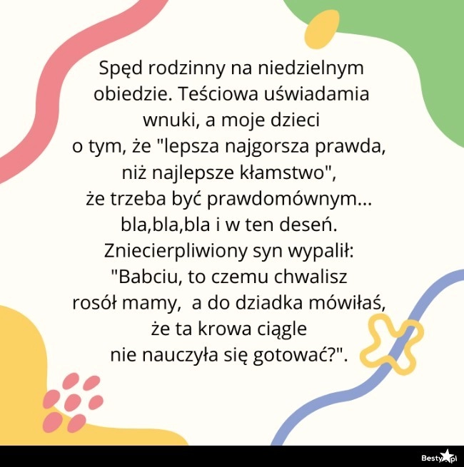 
    Wykład na temat prawdomówności 