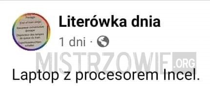 
    Literówka