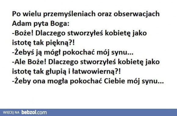 
    Boże, dlaczego?