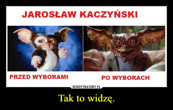 
    Tak to widzę.