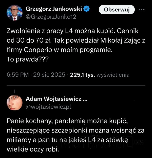 
    Zwolnienie lekarskie