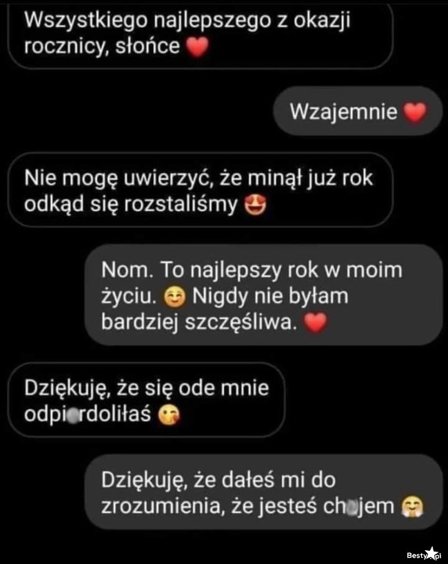 
    Życzenia z okazji rocznicy 