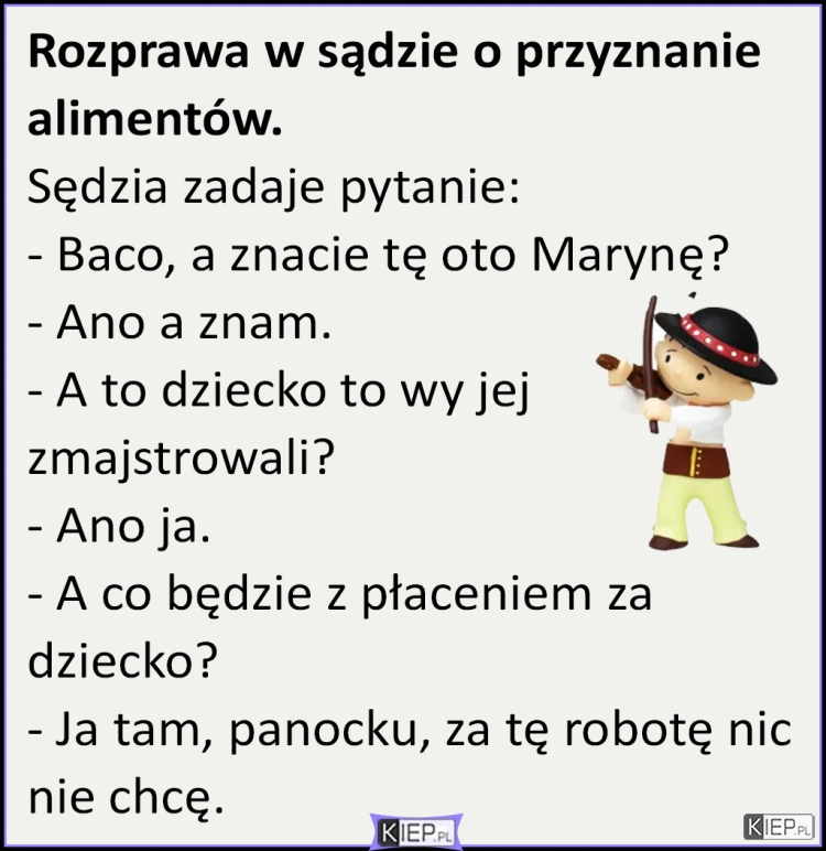 
    Rozprawa o przyznanie alimentów