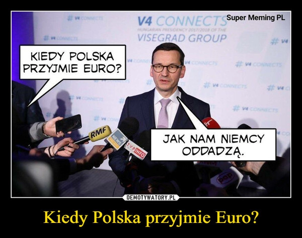 
    Kiedy Polska przyjmie Euro?