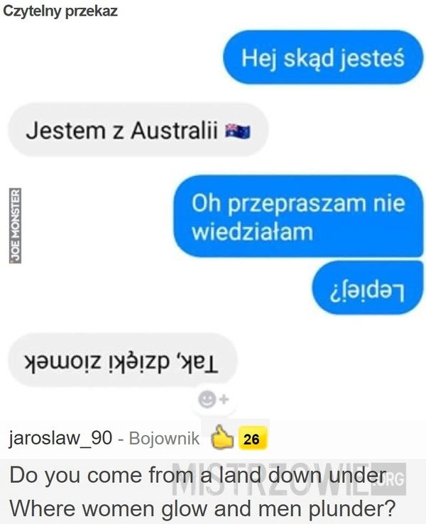 
    Czytelny przekaz