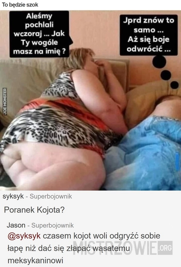 
    To będzie szok