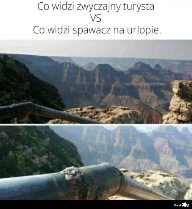 
    Spawacz na urlopie 