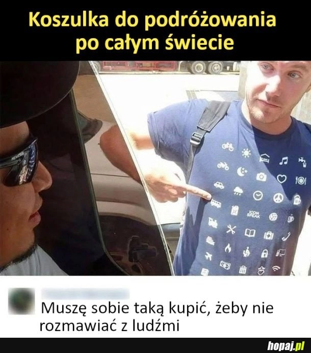 
    Genialna koszulka