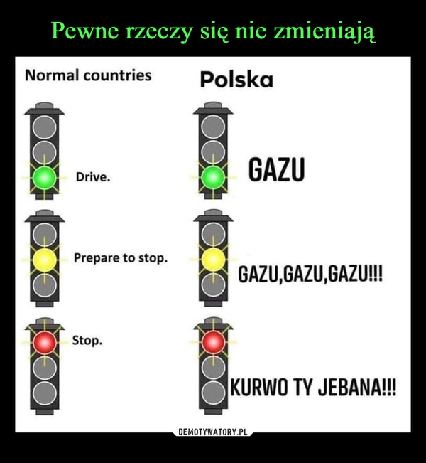 
    Pewne rzeczy się nie zmieniają