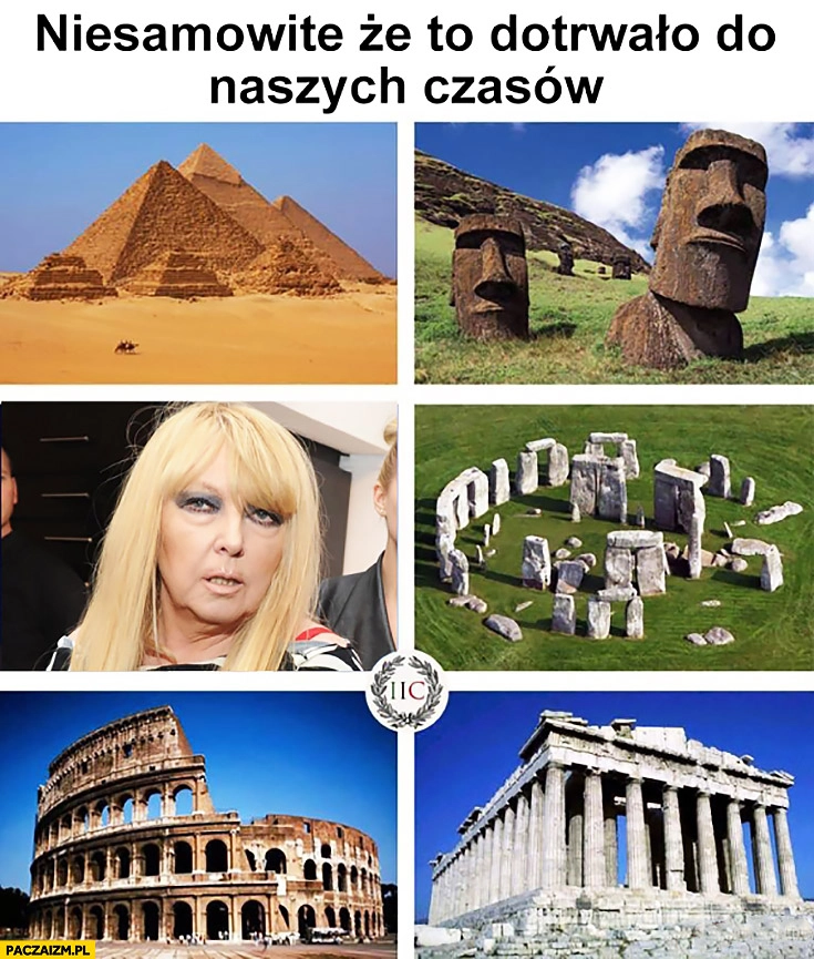 
    Niesamowite, że to dotrwało do naszych czasów zabytki koloseum piramidy Maryla Rodowicz