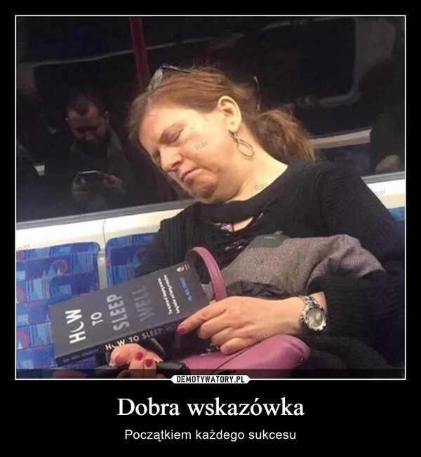 
    Dobra wskazówka