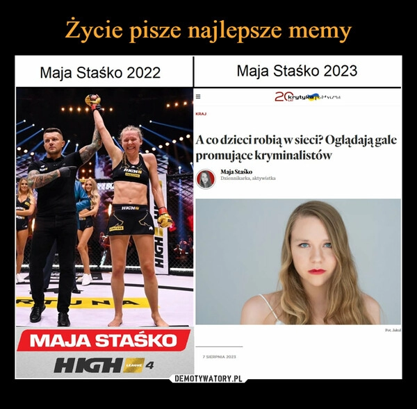 
    Życie pisze najlepsze memy