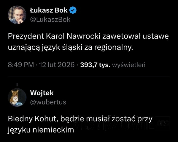 
    Język śląski