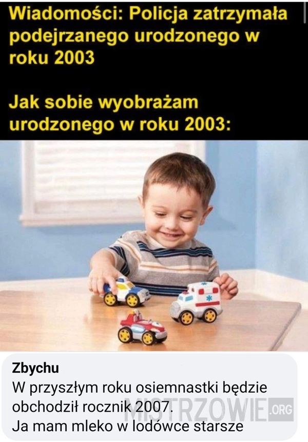 
    Młodsze roczniki