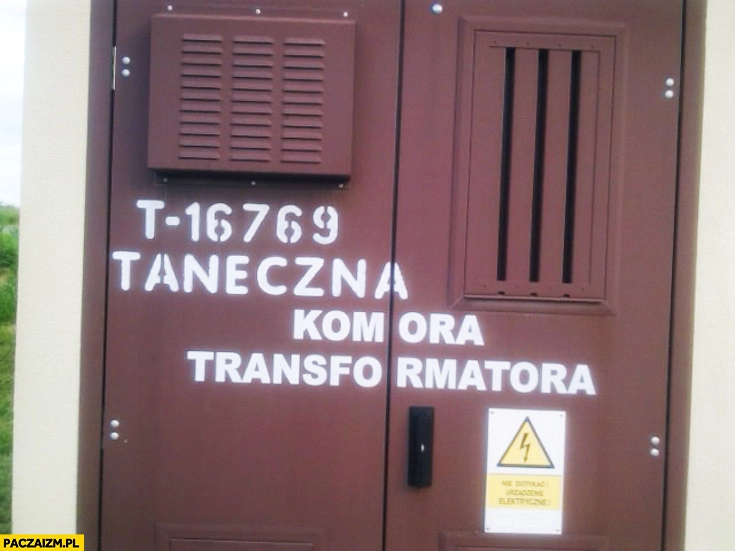 
    Taneczna komora transformatora