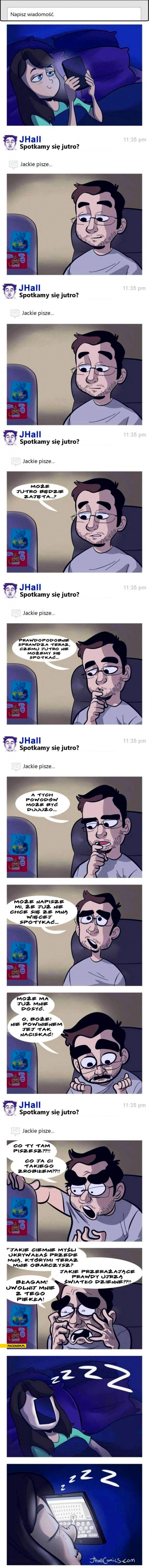 
    Spotkamy się jutro? Jackie pisze