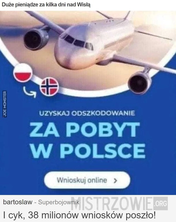 
    Duże pieniądze za kilka dni nad Wisłą