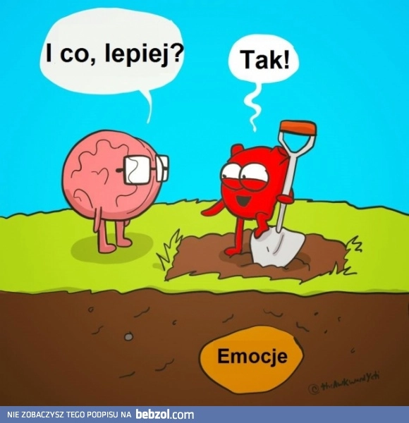 
    Czasem lepiej słuchać się rozumu