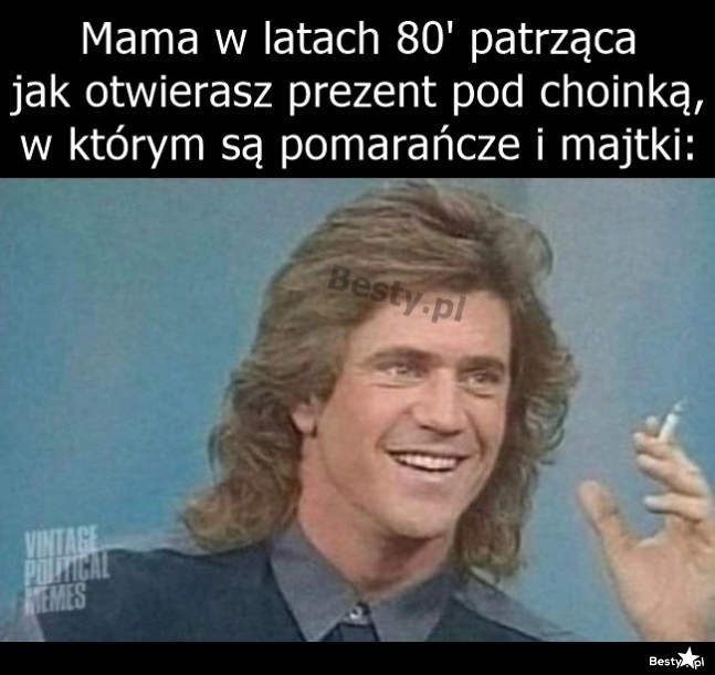 
    Mama w latach 80'