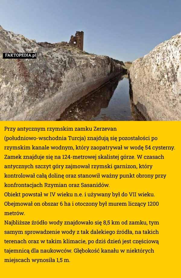 
    Przy antycznym rzymskim zamku Zerzevan (południowo-wschodnia Turcja)