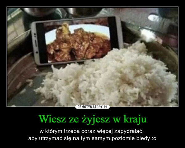 
    Wiesz ze żyjesz w kraju