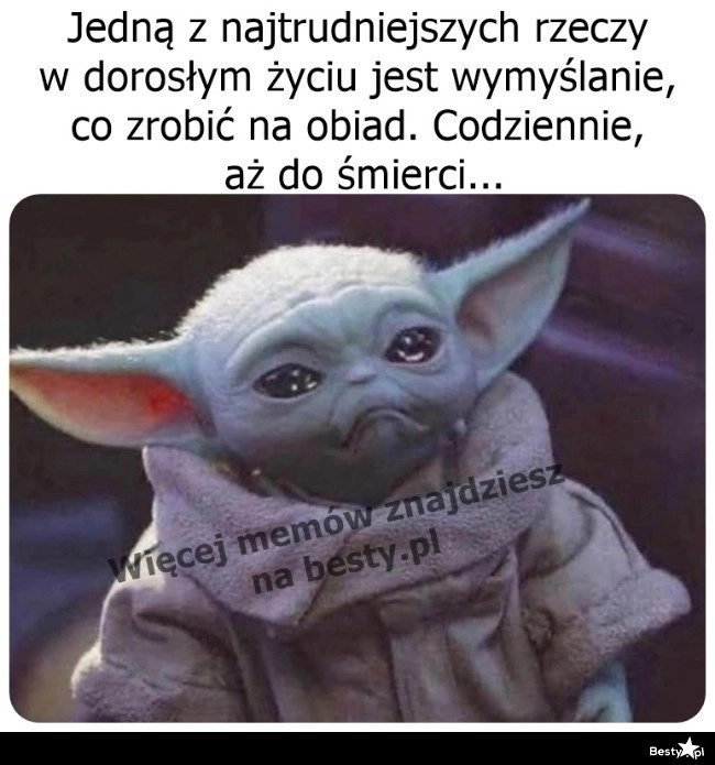 
    Wymyślanie obiadów 