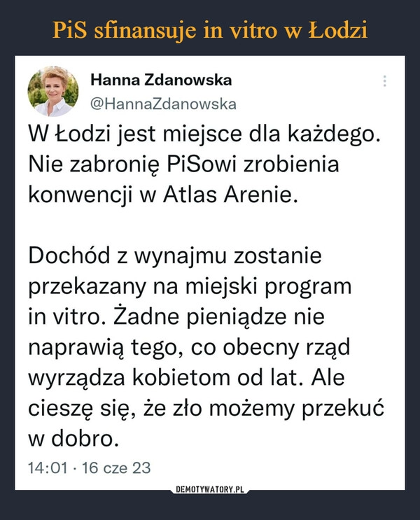 
    PiS sfinansuje in vitro w Łodzi