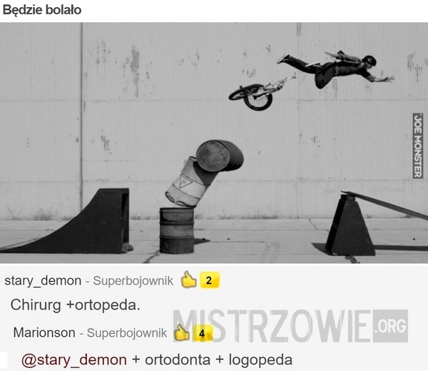 
    
			Będzie bolało					