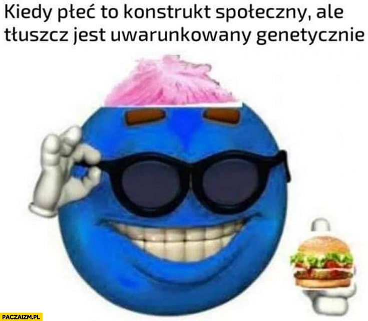 
    Kiedy płeć to konstrukt społeczny ale tłuszcz jest uwarunkowany genetycznie