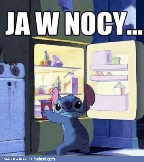 
    Ja w nocy