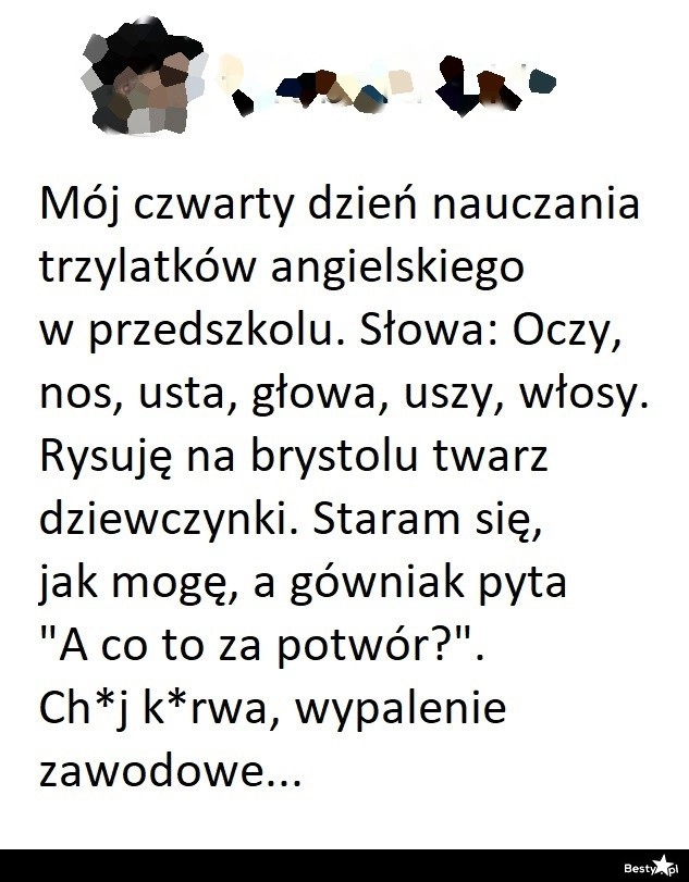 
    Z życia przedszkolnej nauczycielki 