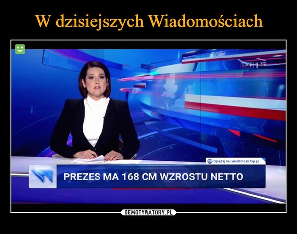 
    W dzisiejszych Wiadomościach