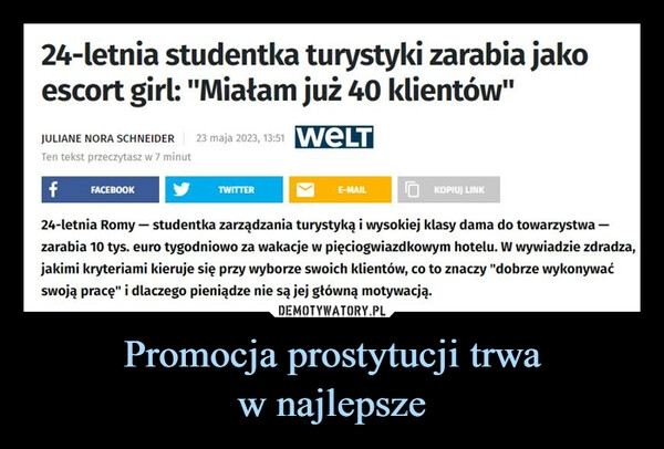 
    Promocja prostytucji trwa
w najlepsze