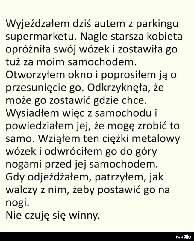 
    Starsza kobieta i wózek 