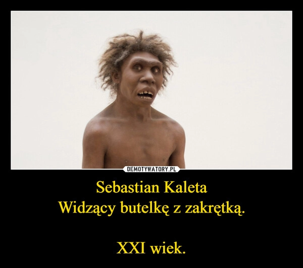 
    Sebastian Kaleta
Widzący butelkę z zakrętką.

XXI wiek.