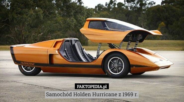 
    Samochód Holden Hurricane z 1969 r.