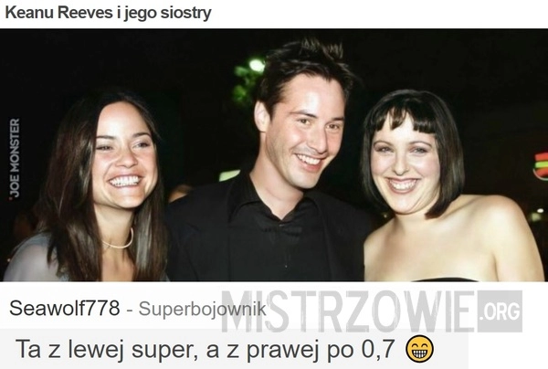 
    Keanu Reeves i jego siostry