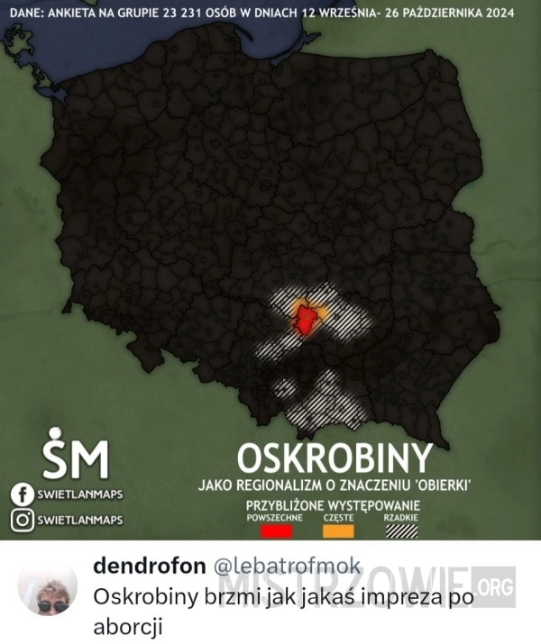 
    Oskrobiny