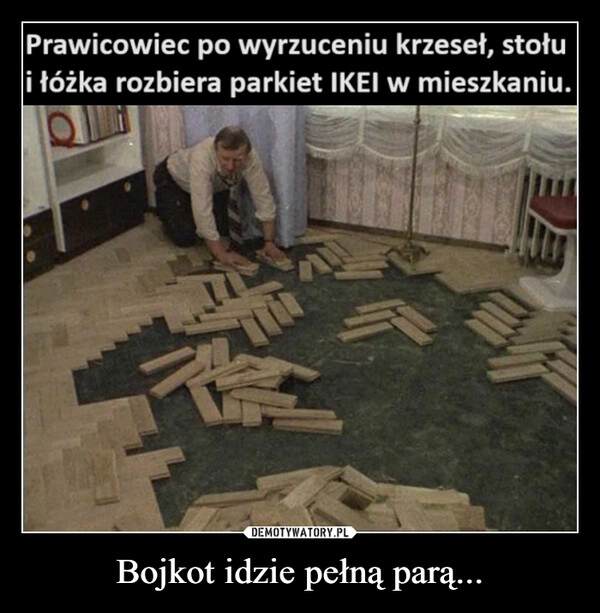 
    Bojkot idzie pełną parą...