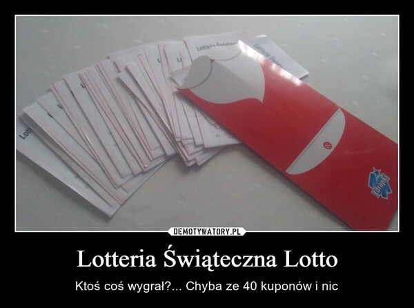 
    Lotteria Świąteczna Lotto