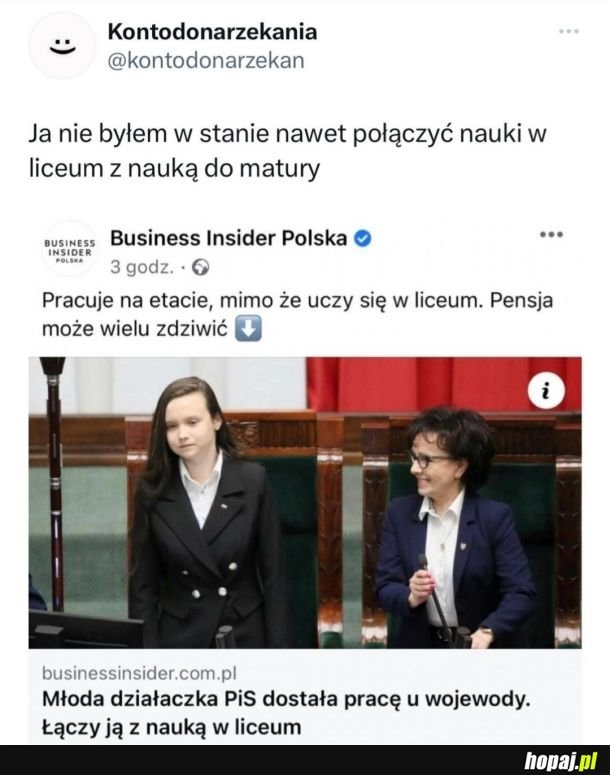 
    Ciekawe czy ta praca była po znajomości, bo coś mi się wydaje że to tak wygląda