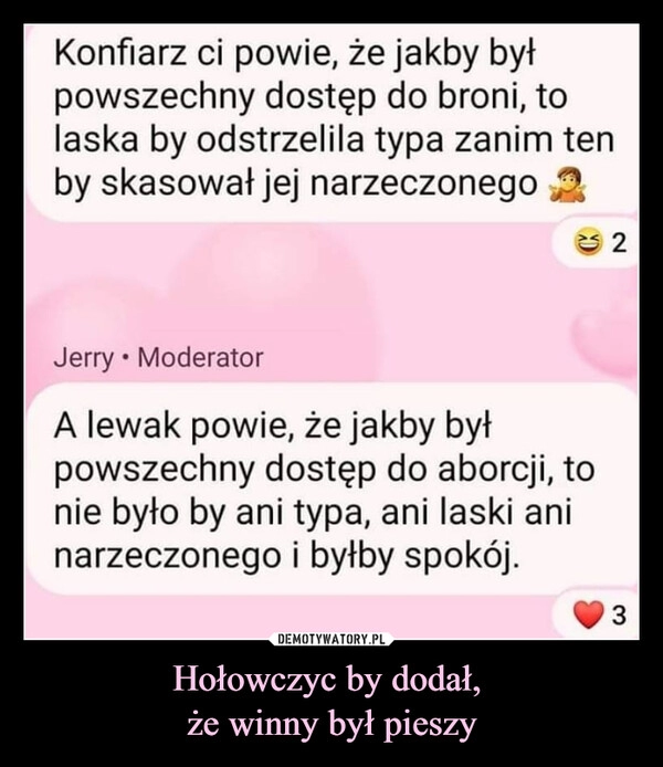 
    Hołowczyc by dodał, 
że winny był pieszy