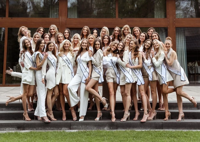 
    Take a look at the Miss Poland contestants. Noticing anything?